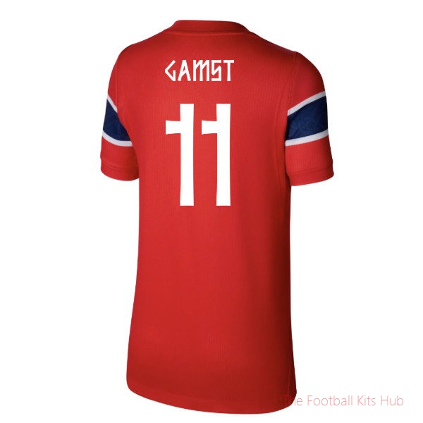 Norway 2026-2027 Home Shirt Gamst #11 International Football Kit