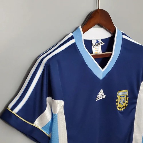 High Quality 1998 Argentina Camiseta World Cup World Cup With Limited