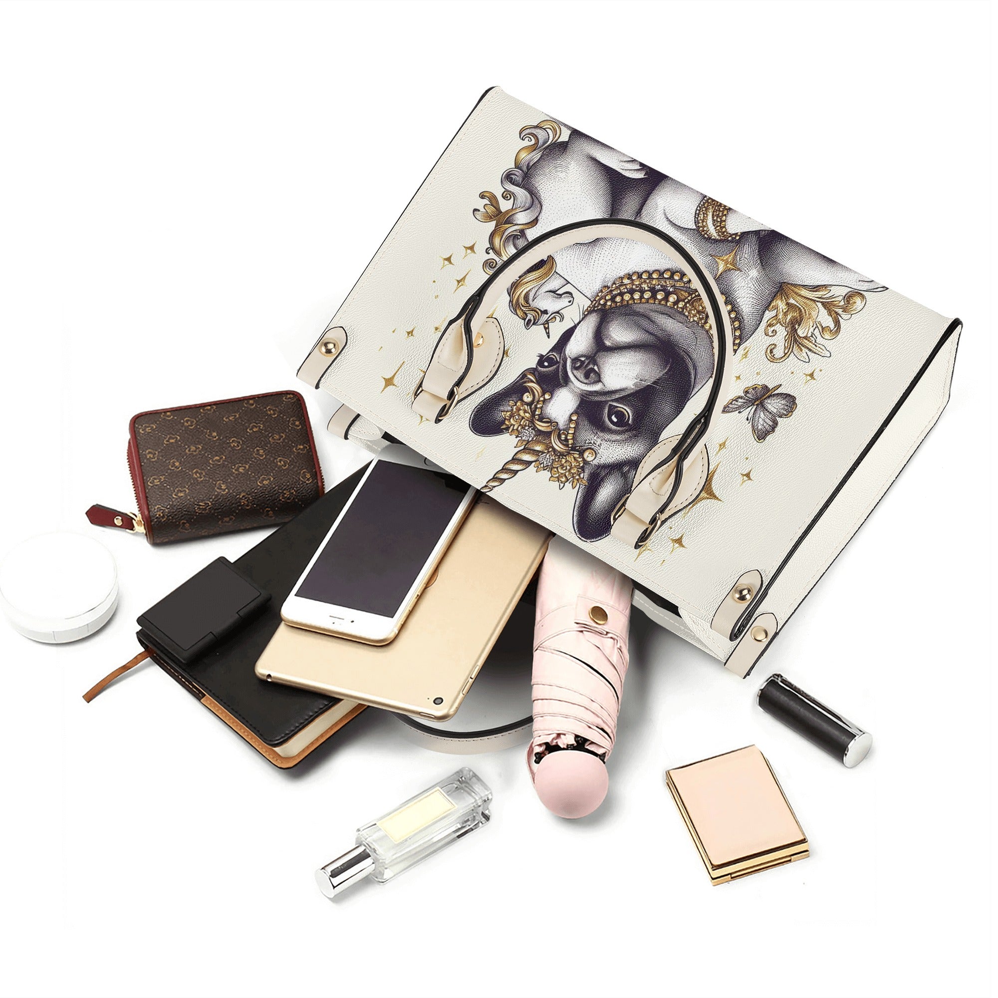 Bulldog Winnie - Bulldog Luxury Women Handbag Outdoor Use