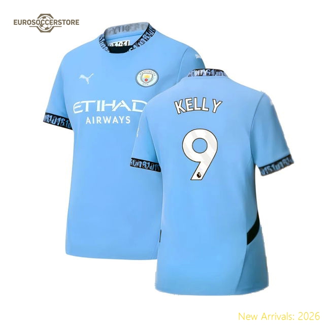 Elegant Man City Womens Jersey Kelly 2024-2025 Smart Fabric