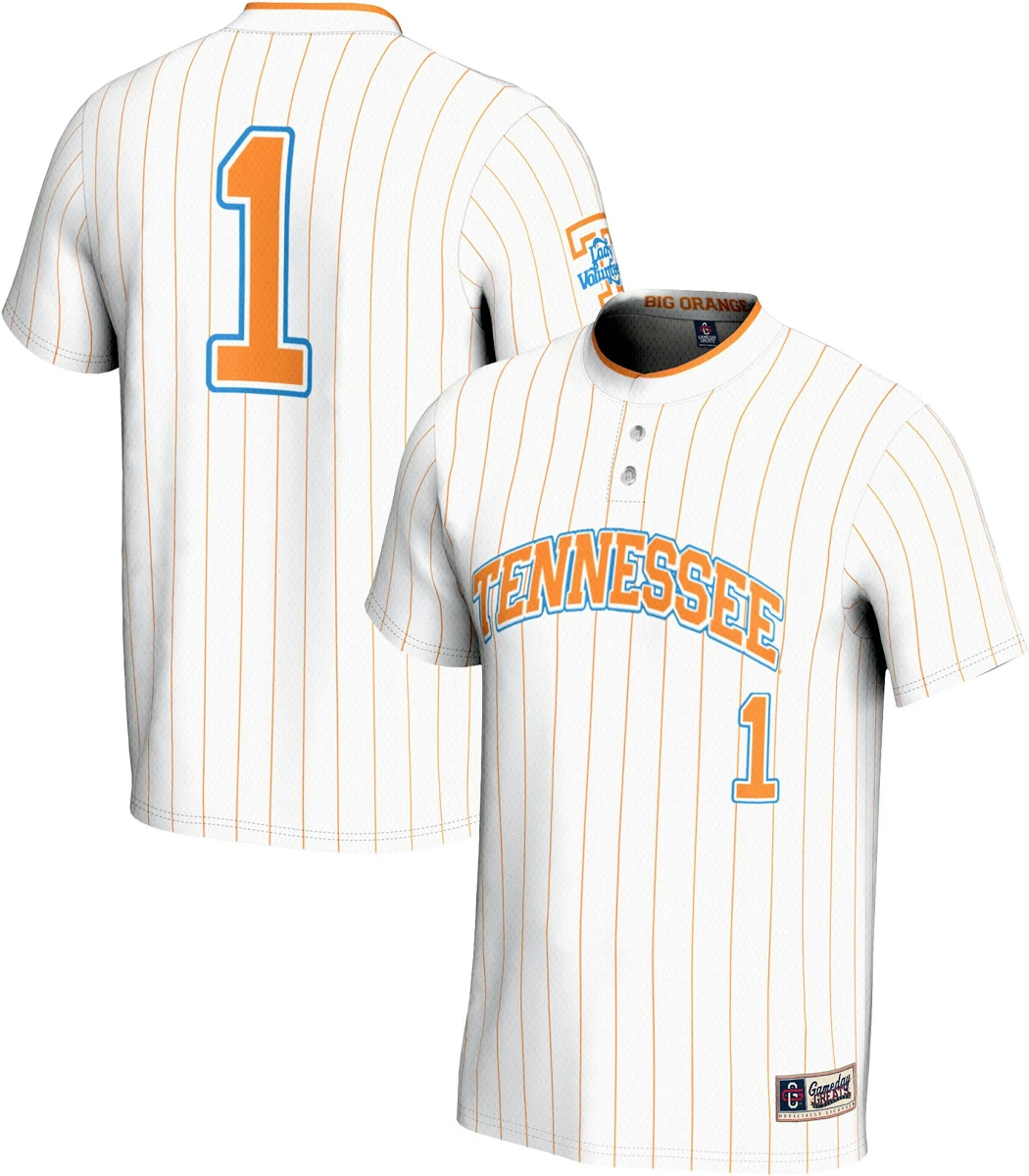 [NJP] Youth Tennessee Volunteers GameDay Greats Softball Lightweight Fashion Jersey - White