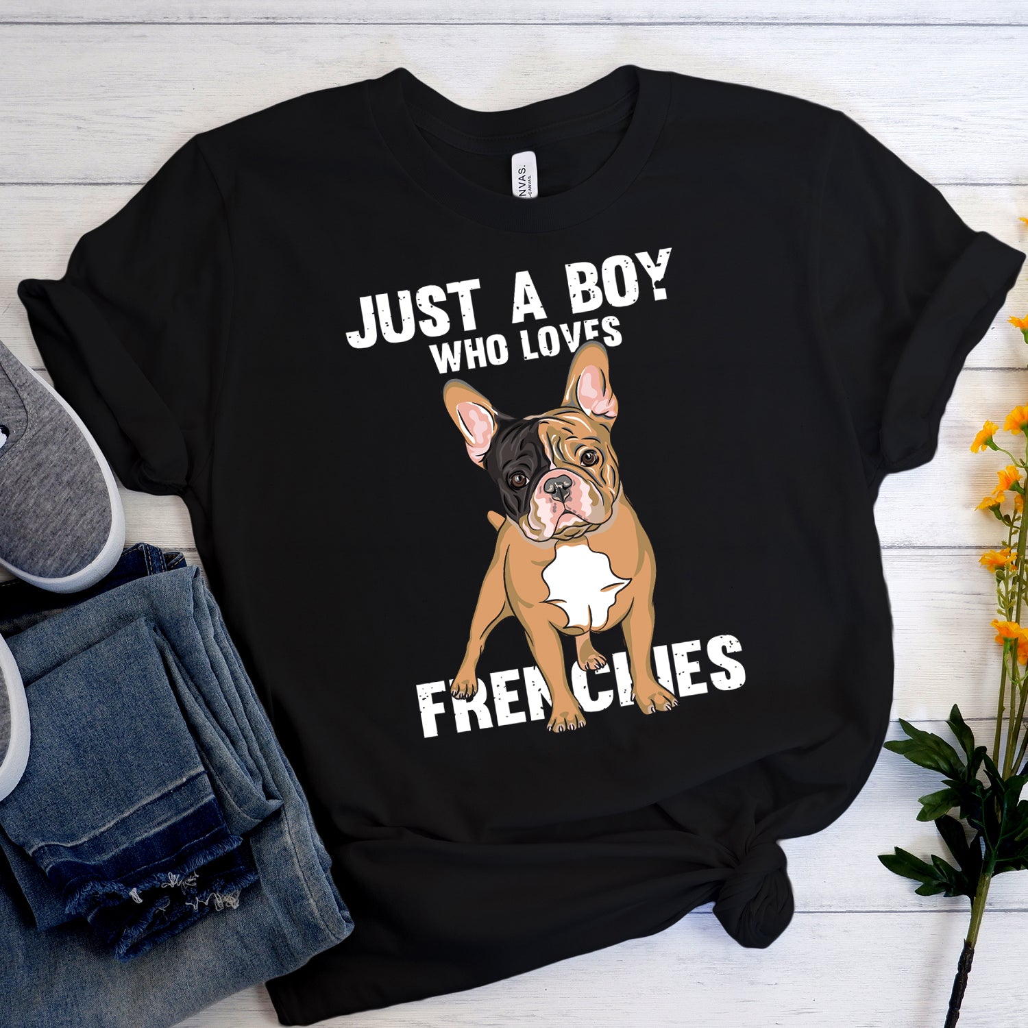 Frenchies - Frenchie Lover Unisex T-shirt Outdoor Style | Comfy Fit