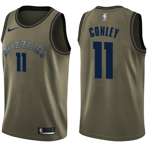 Green PHI Memphis Grizzlies #11 Nike Game-Day Jersey Premium Quality