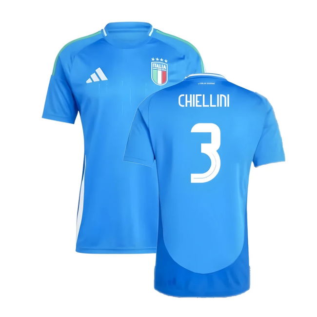 2024-2025 Italy Home Shirt (Chiellini 3) Holland Performance
