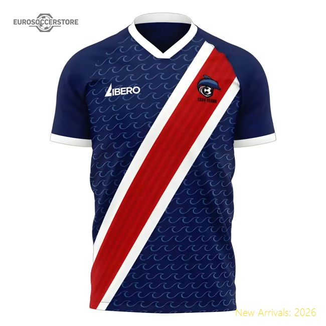 Cape Verde 2025-2026 Home Concept Football Kit (Libero)