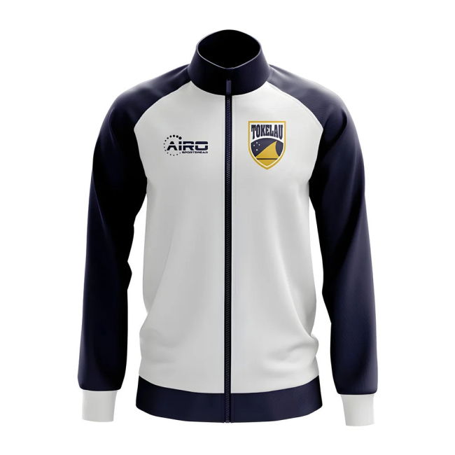 Professional Tokelau Concept Football Track Jacket (White)