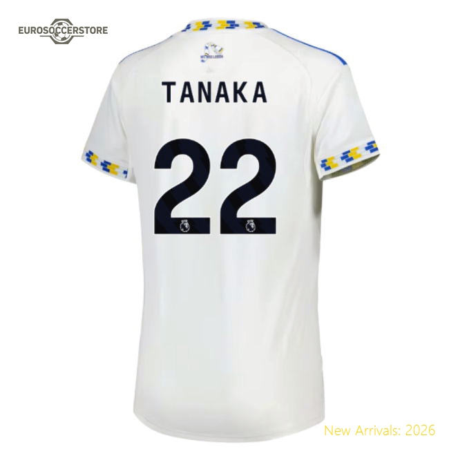 2025-2026 Leeds United Home Replica Kit Female 2026 Leeds Soccer Jersey