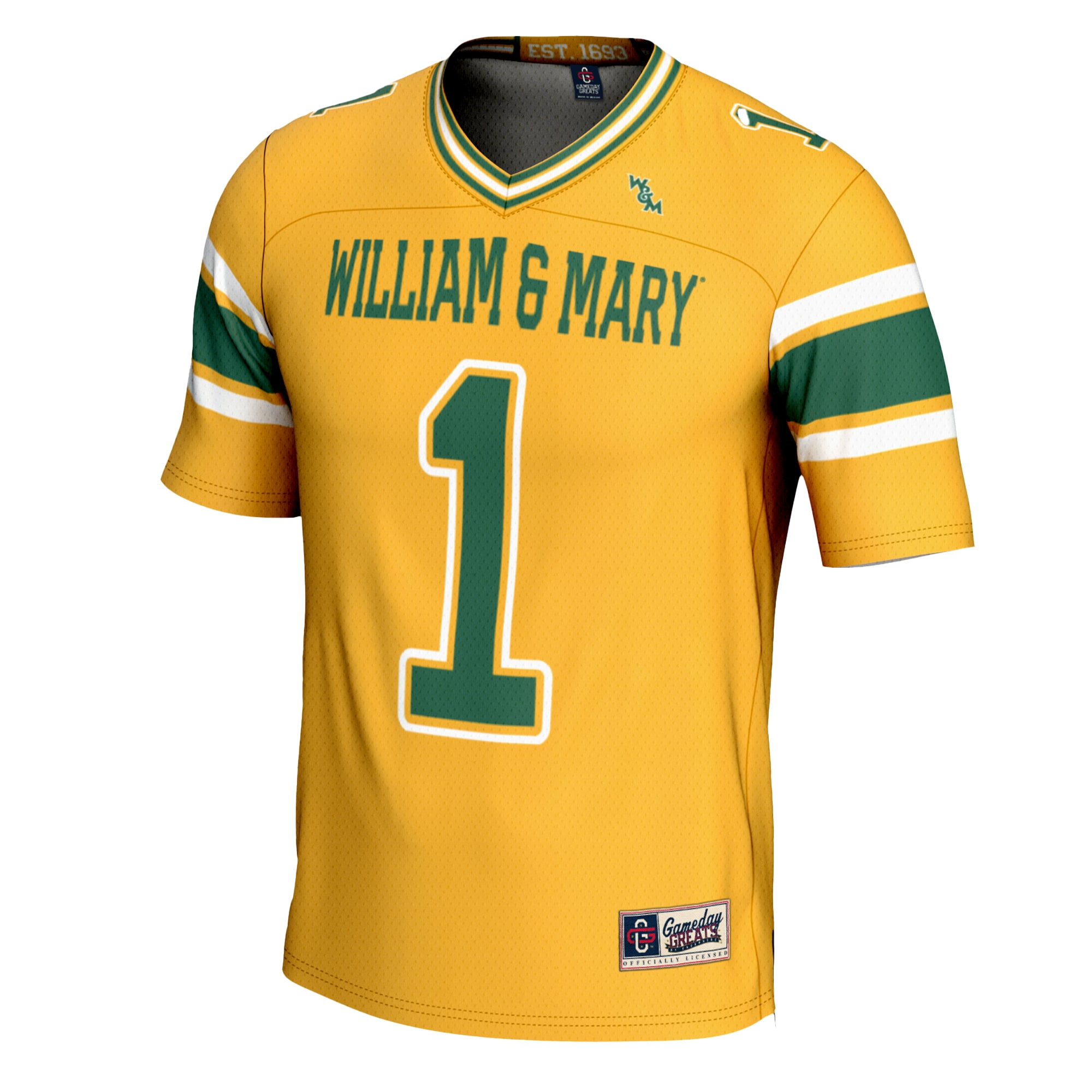 William & #1 Football Jersey - Gold | Stadium Series 26/27 Season
