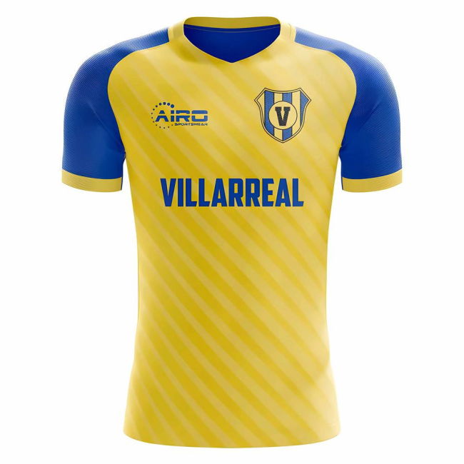2025-2026 Villarreal Home Concept Football Shirt - Little Boys