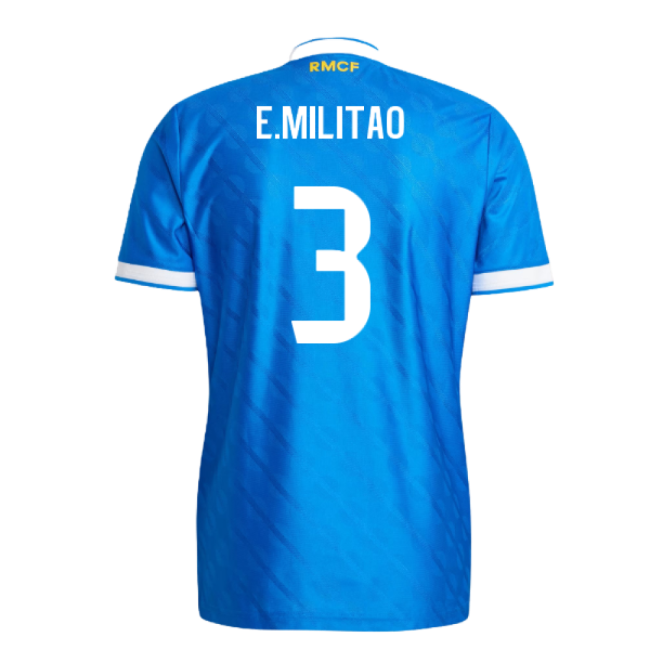 Real Madrid 2024-25 Third Fan Version For Adults (E.Militao