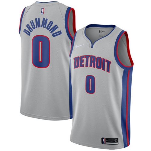 DET Detroit Pistons #0 Nike Durable Jersey Game Day Wear Game Day Wear