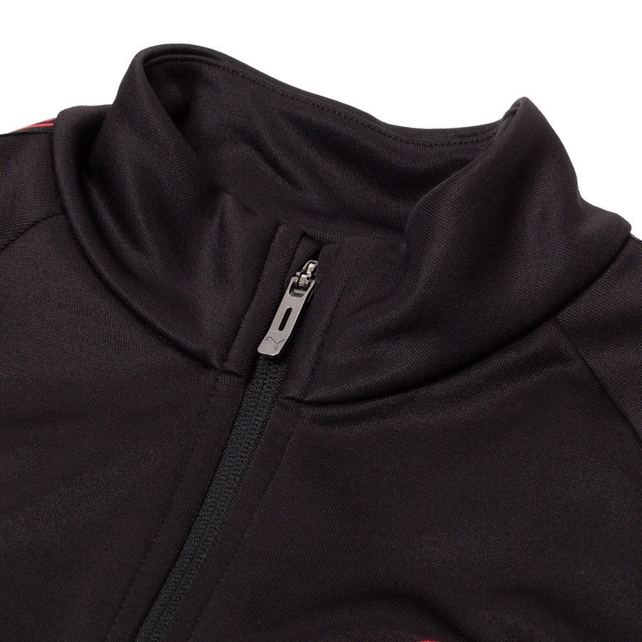 Milan Track Travel Jacket King Anthem Puma Jet Black/for All Time Red