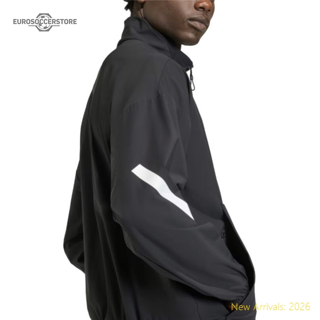 Professional Superior 2025-2026 Man Utd Anthem Jacket Black