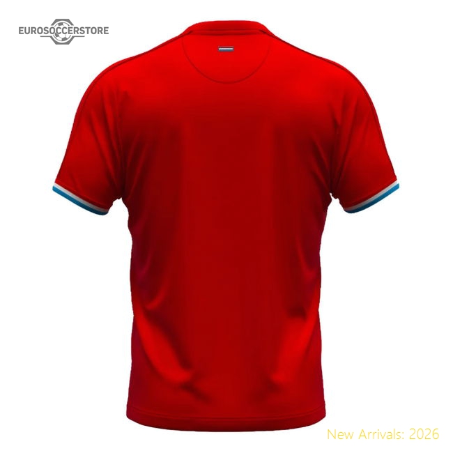 High-performance European Team 2024-2025 Home Short Sleeve Jersey