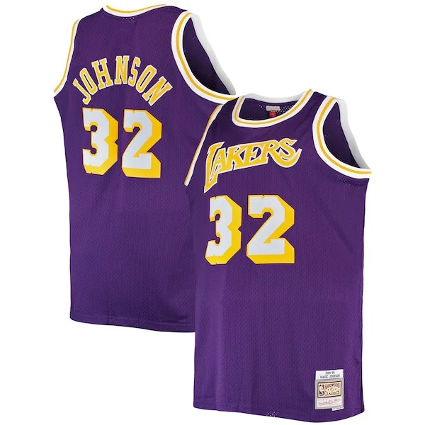 Magic Johnson LAL Swingman Jersey - retro top-tier game-day game-day