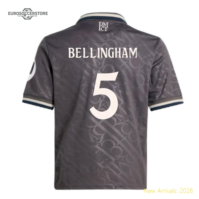 Real Madrid 2024-25 Third Fan Version For Adults (Bellingham