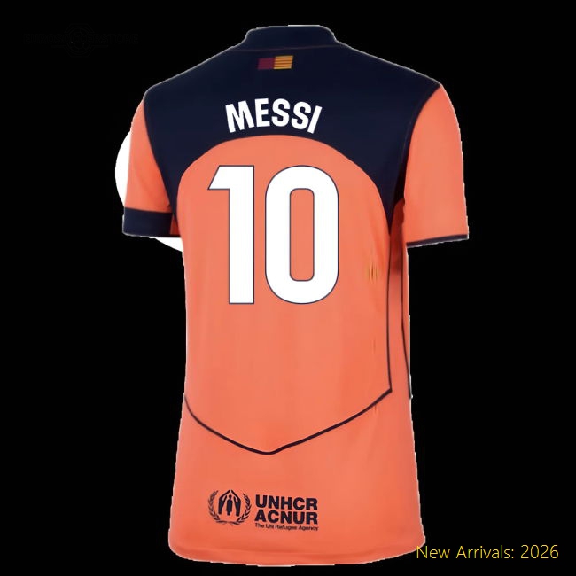 Refined Football Team Womens Messi Jersey 2025-2026 Flexible