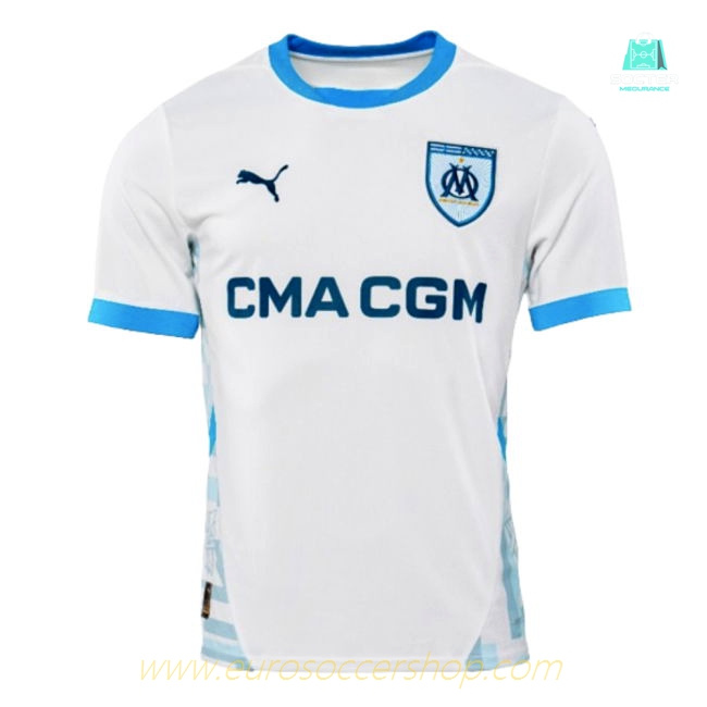 2024-2025 Marseille Home Shirt (Your Name)