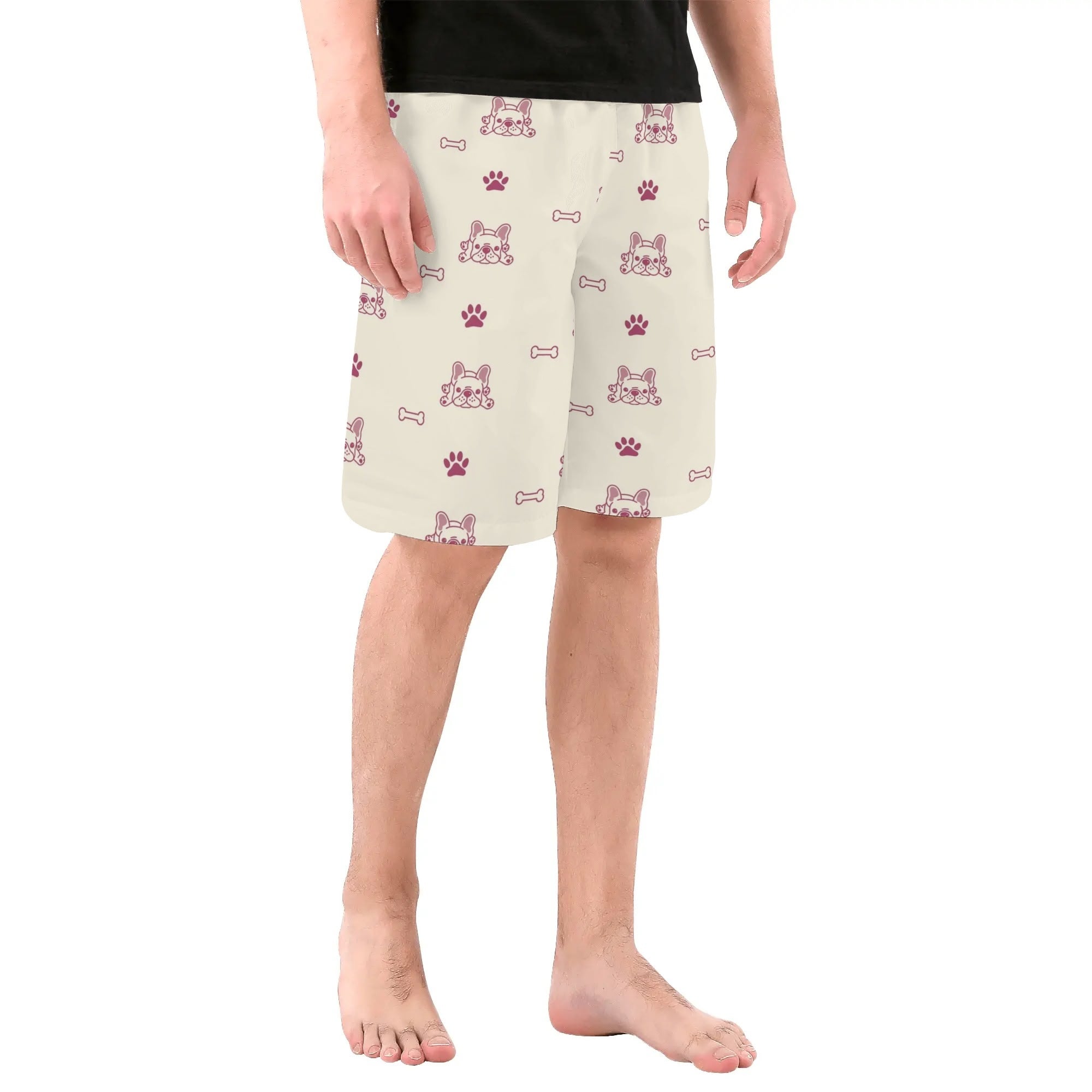 French Bulldog Lover Blossom Mens All Over Print Shorts Perfect Gift Idea