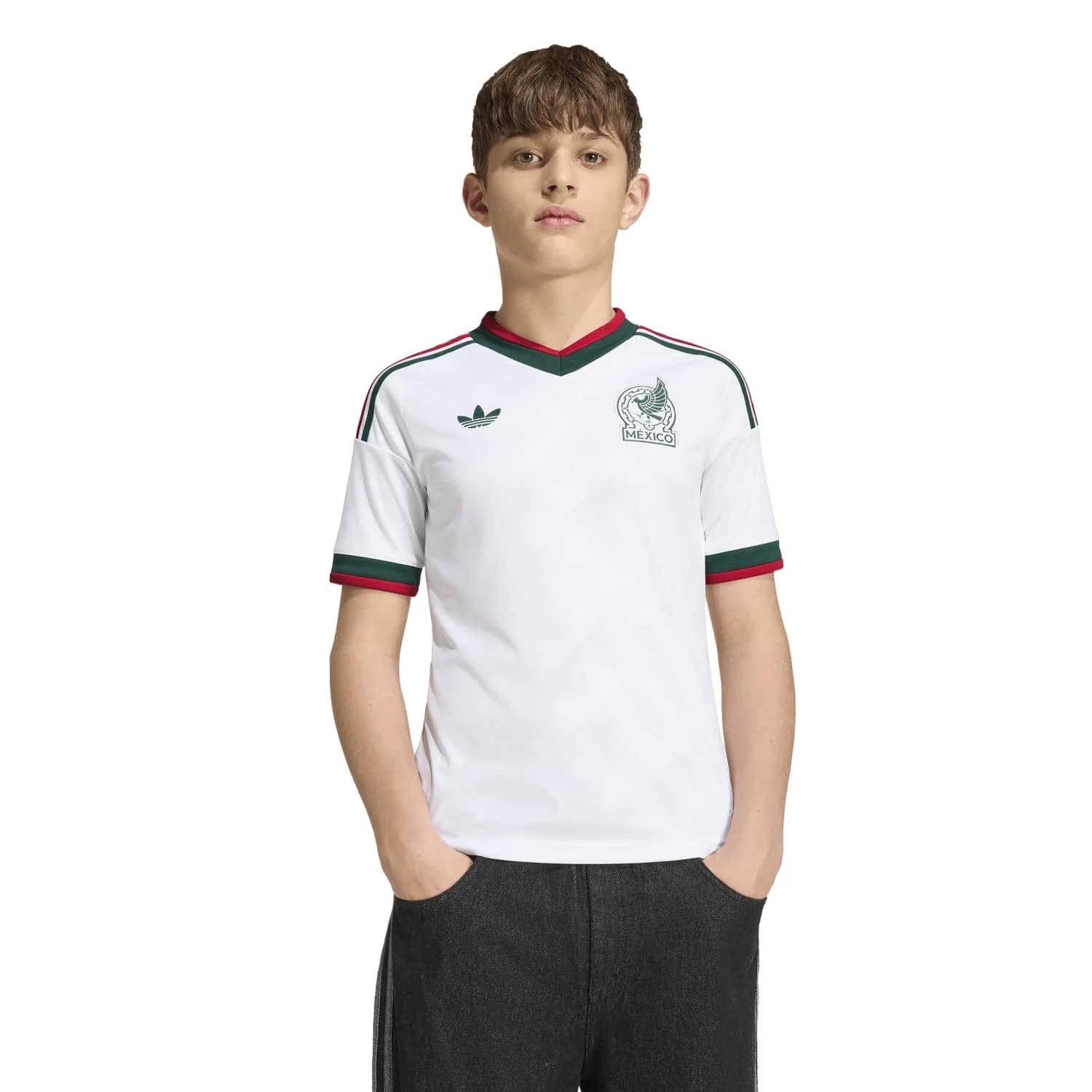 Mexico 2026 Away Youth Jersey - Sacred Geometry Heritage Kit