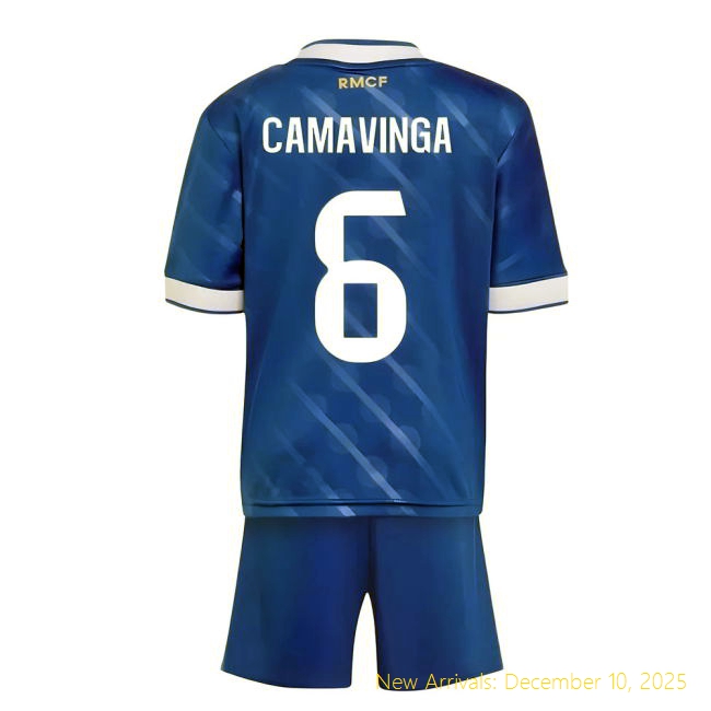 2025-2026 Real Madrid Third None - Performance Match Day (Camavinga 6)