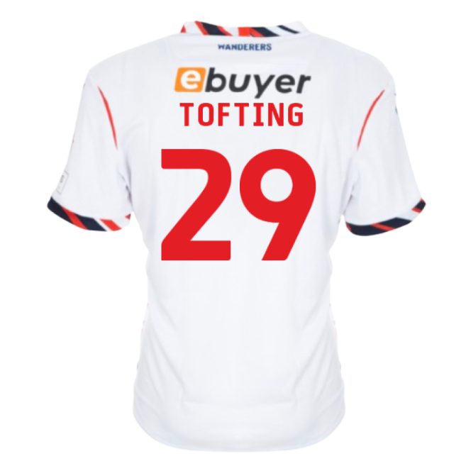 2025-2026 Bolton Wanderers Home Shirt (Tofting 29) | Breathable