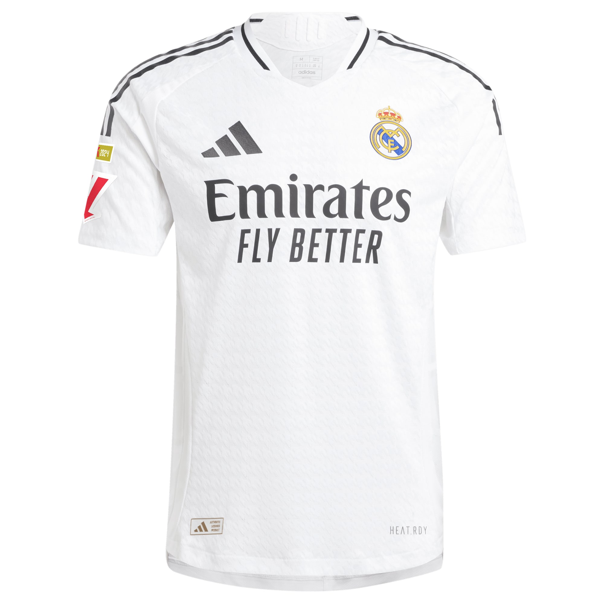 [JED] Vini Jr. Real Madrid 2024/25 Home Authentic Player Jersey - White