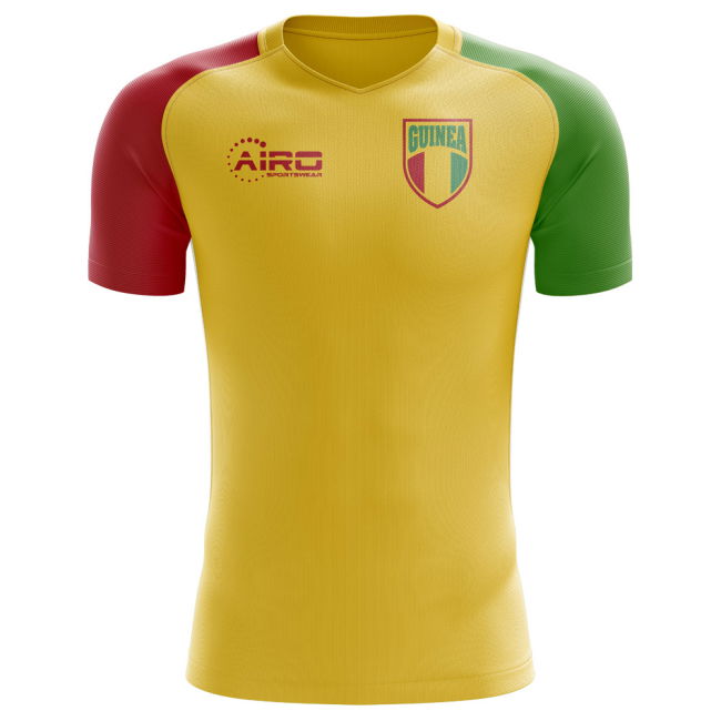 Pro-Grade Aero-Dynamic 2025-2026 Guinea Home Concept Football Shirt