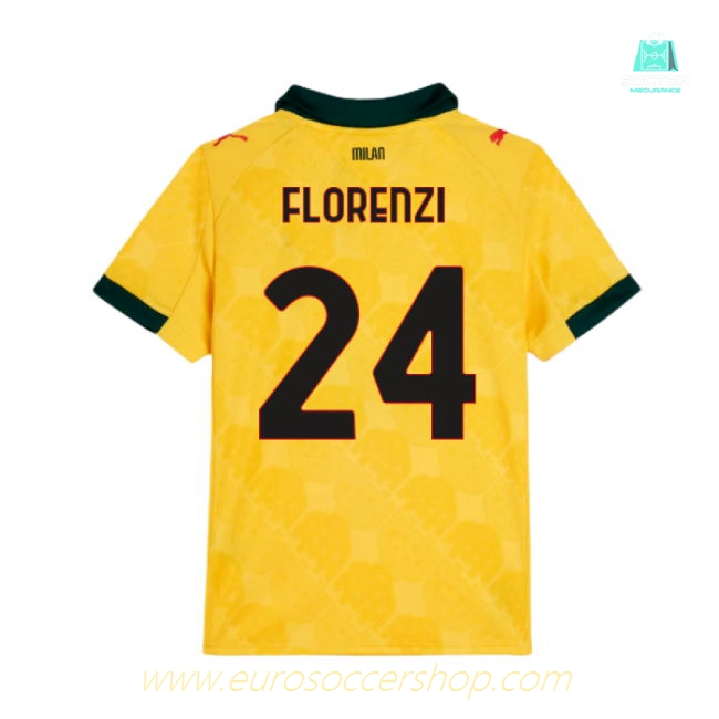 2025-2026 AC Milan Third Shirt (Kids) (Florenzi 24)
