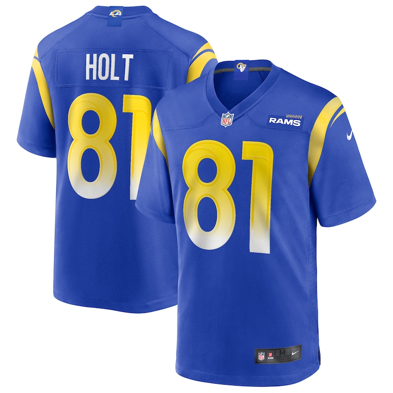 None Torry Holt All-Pro LA Rams Officially Licensed Jersey Football Ap