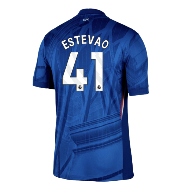True Chelsea Chelsea Home Shirt Estevao #41 Top Tier Fresh Look Shirt