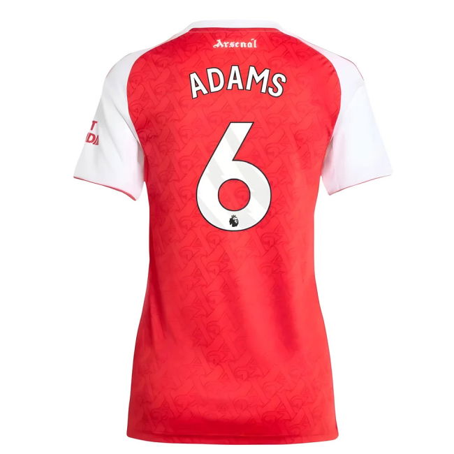 2025-2026 Arsenal Home Shirt (Womens) (Adams 6)