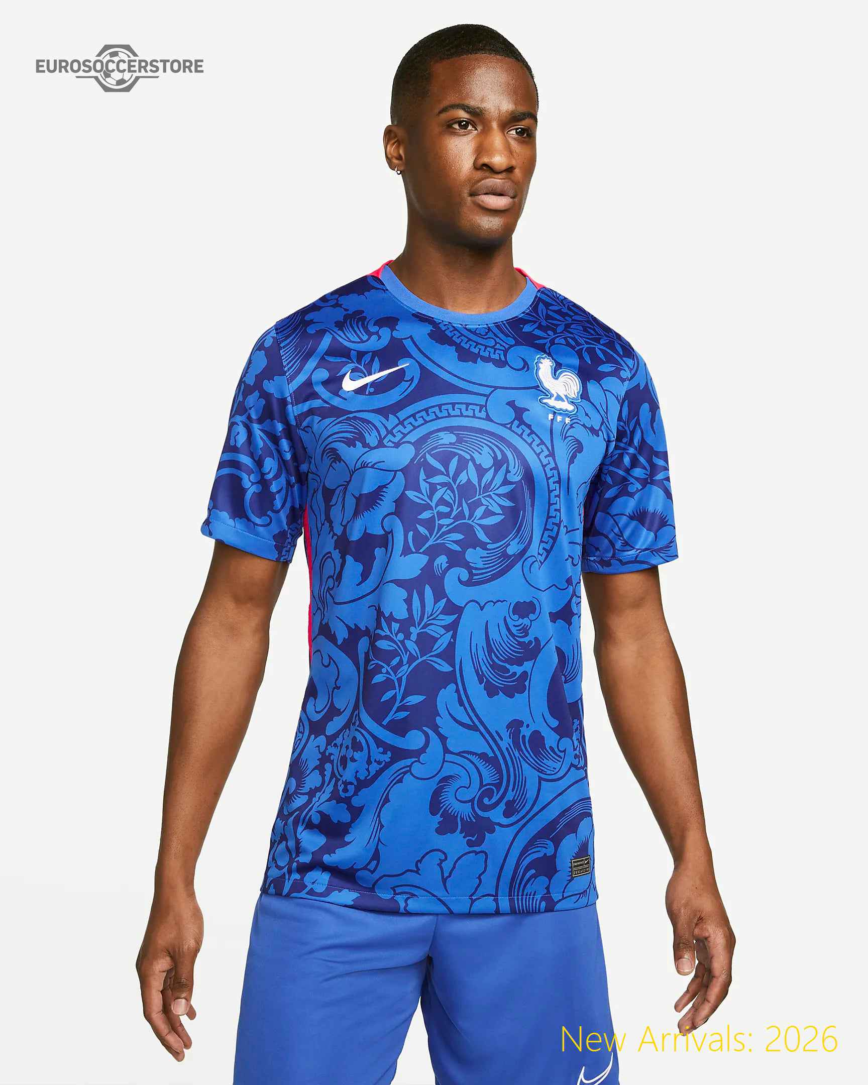 Men Premium-quality Fra Attacking Threat Home Jersey 2022