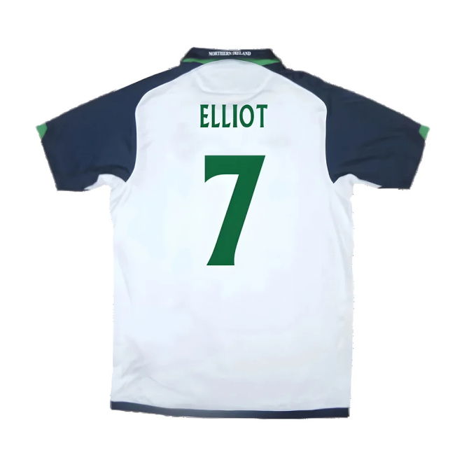 Northern Ireland 2009-10 Away Shirt ((Very Good) Xl) (Elliot 7)