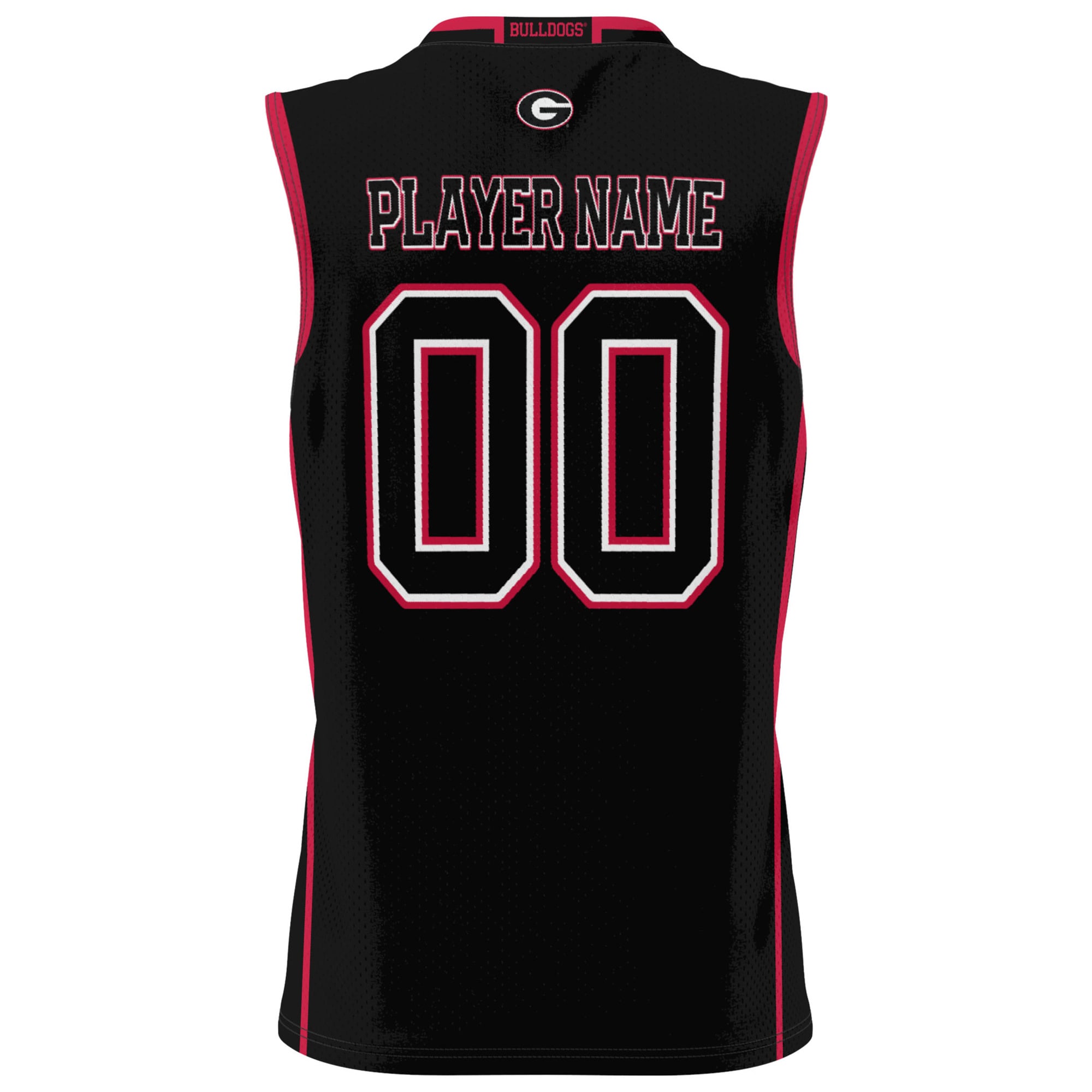 Georgia Bulldogs GameDay Greats Unisex NIL Pick-A-Player Lightweight Women's Basketball Jersey - Black