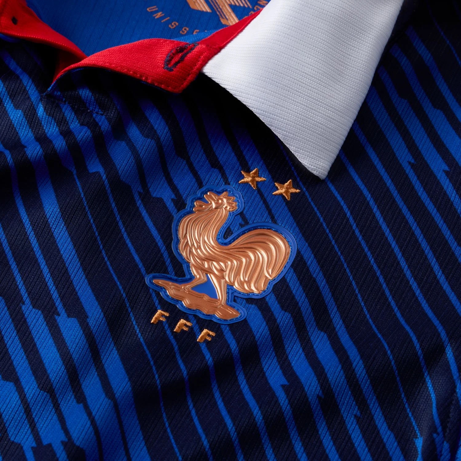 France 2026 Home Youth Jersey - Bleu de France Heritage Kit