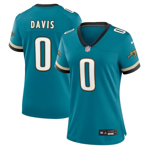 Performance None Game Jersey - Premium Teal NFL Fan Jersey | Game D...