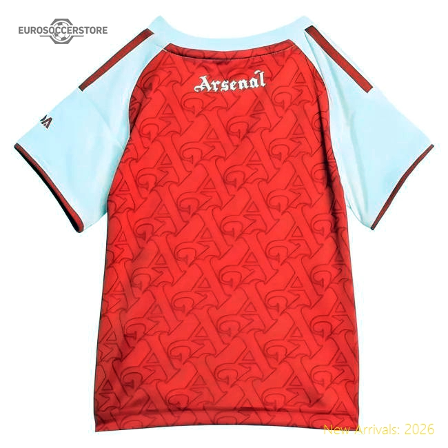 2025-2026 Arsenal Home Match-ready Jersey Performance Fabric
