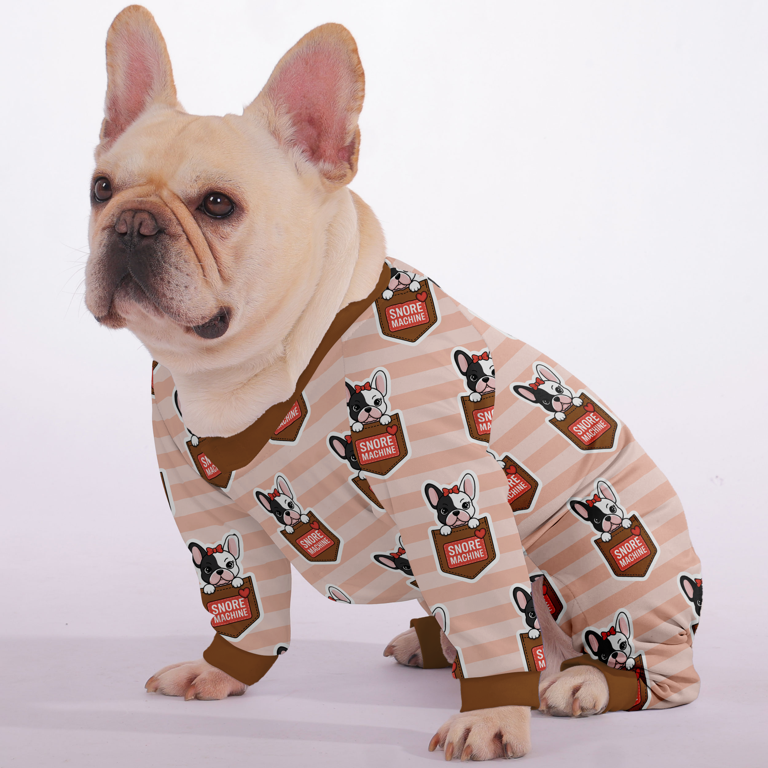 High-Quality Snore Machine - Frenchie Pajamas – Ultra-soft, Cozy, & A...