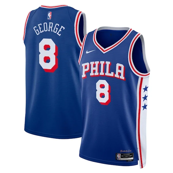 Pro-Grade Paul George PHI NBA Jersey - Affordable - Licensed Product