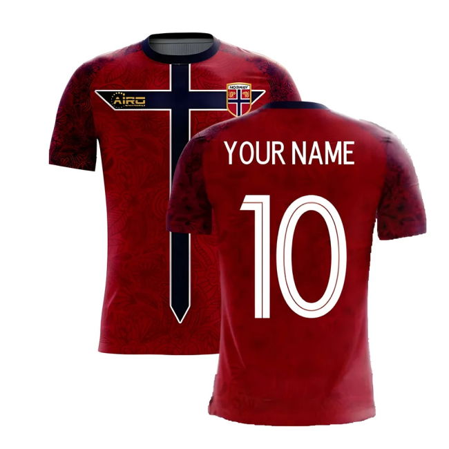 Norway First Team Elite Quality Home Player Jersey