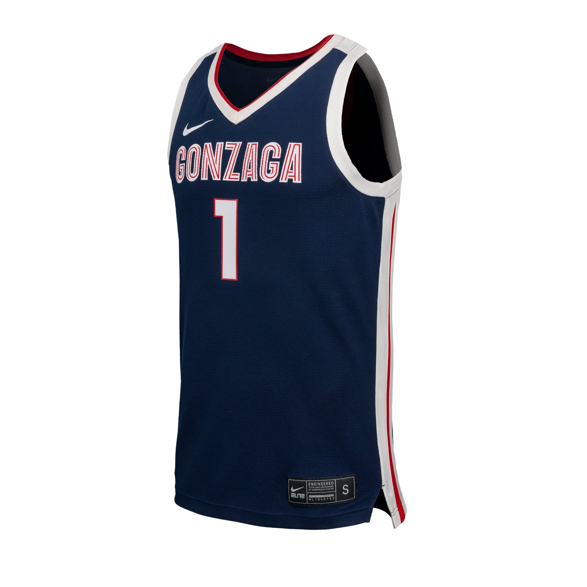 Gonzaga Bulldogs Nike Replica Basketball Jersey - Navy