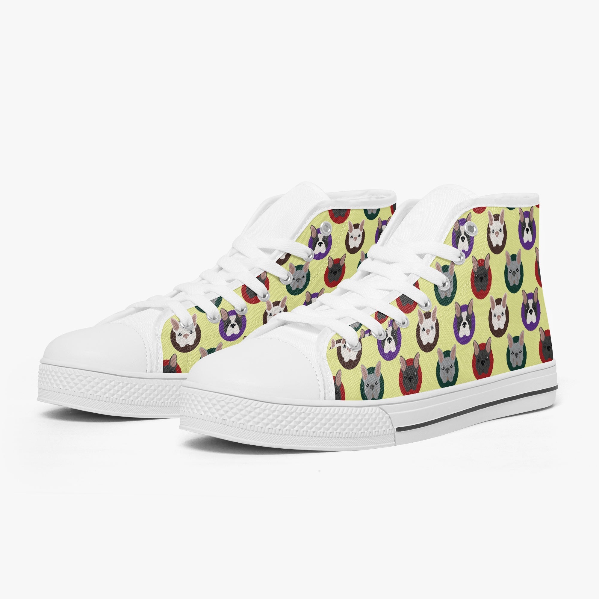 Megan - Classic High-Top Canvas Shoes