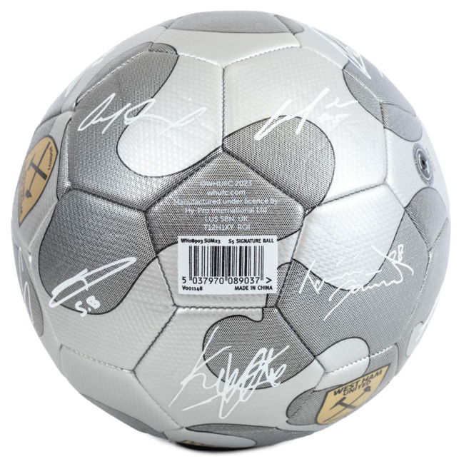West Ham United FC Camo Sig Football | Professional | Classic Style