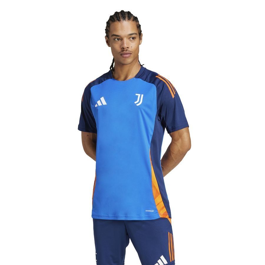 Juventus Training T Shirt Tiro 24 Blue For Algeria Football Fans
