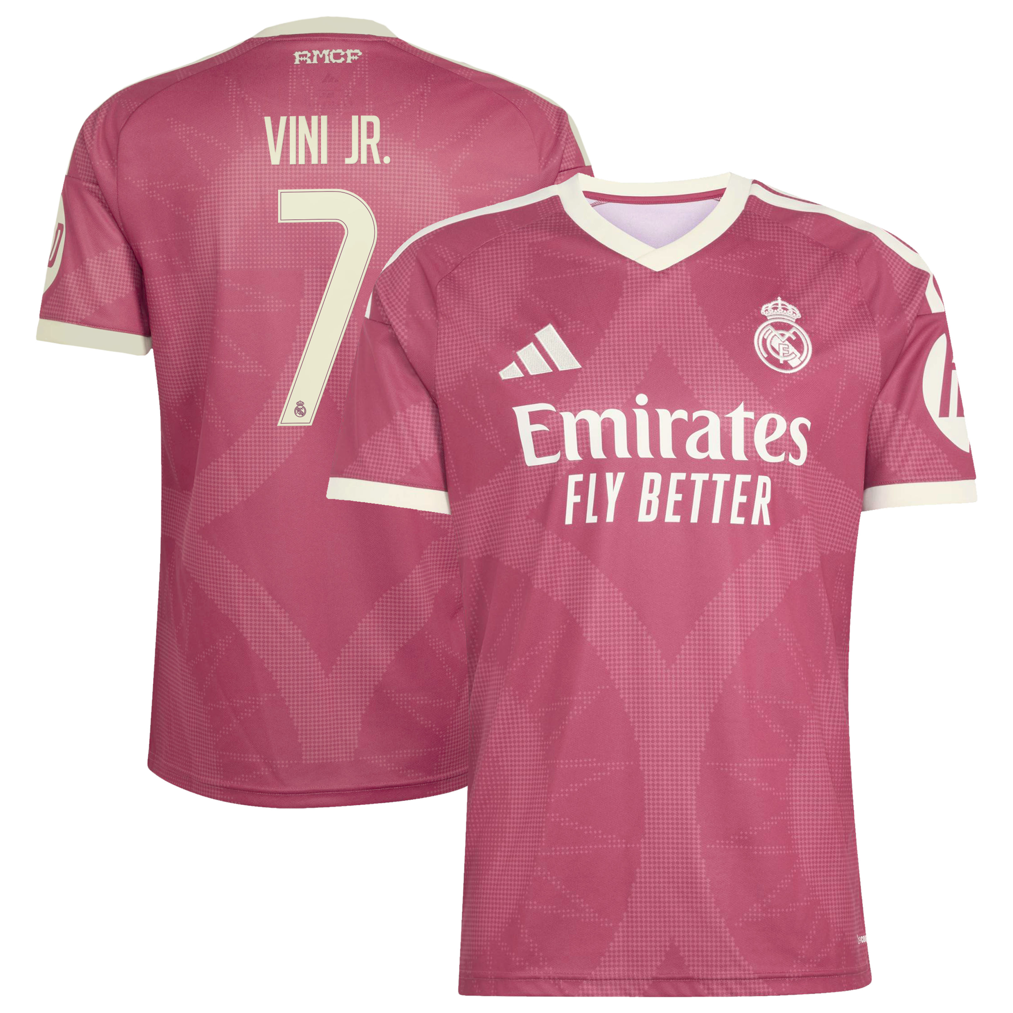 [JED] Vini Jr. Real Madrid 2026/27 Third Replica Jersey - Pink