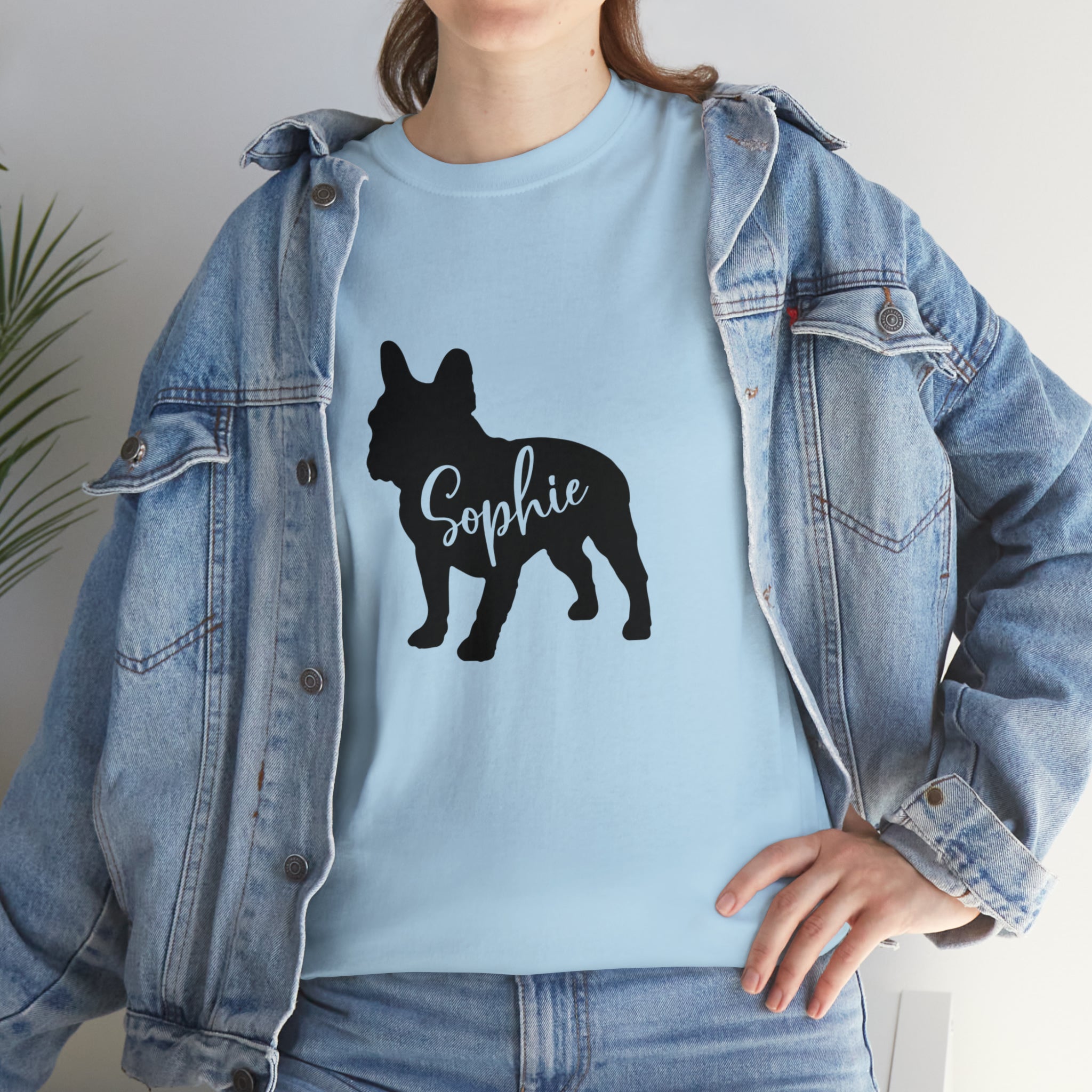 personalized T-shirt with Frenchie Name - Unisex Tshirt
