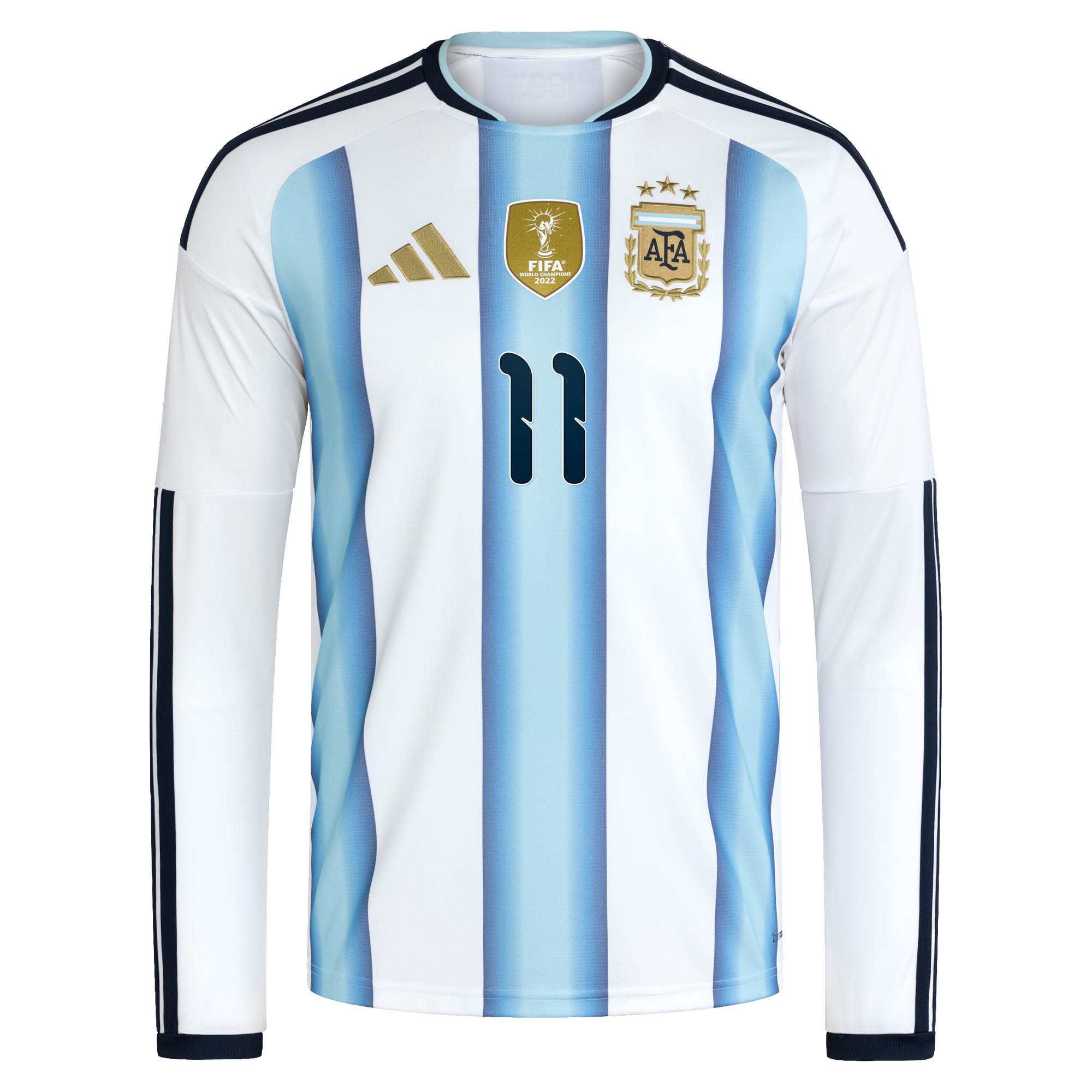 [SJH] Angel Di Maria Argentina National Team 2026 Home Replica Long Sleeve Jersey - White