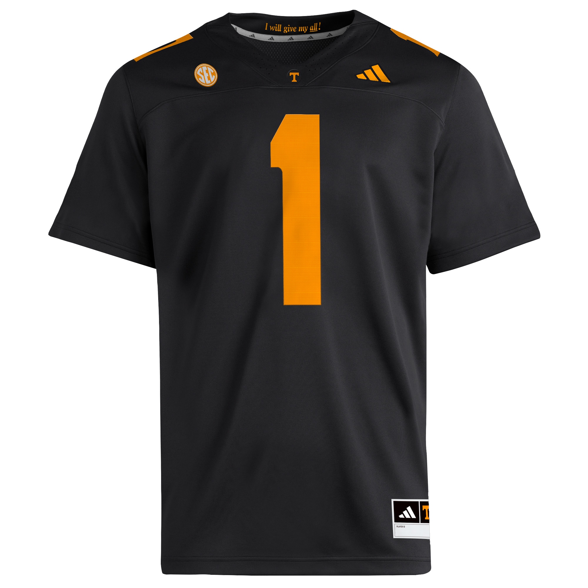 [NJP] Tennessee Volunteers Premier Jersey - Black