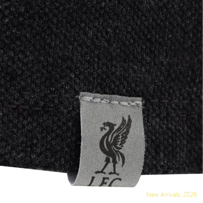 Premium Liverpool Fc Neon Panel Polo Mens Charcoal Small - Premium